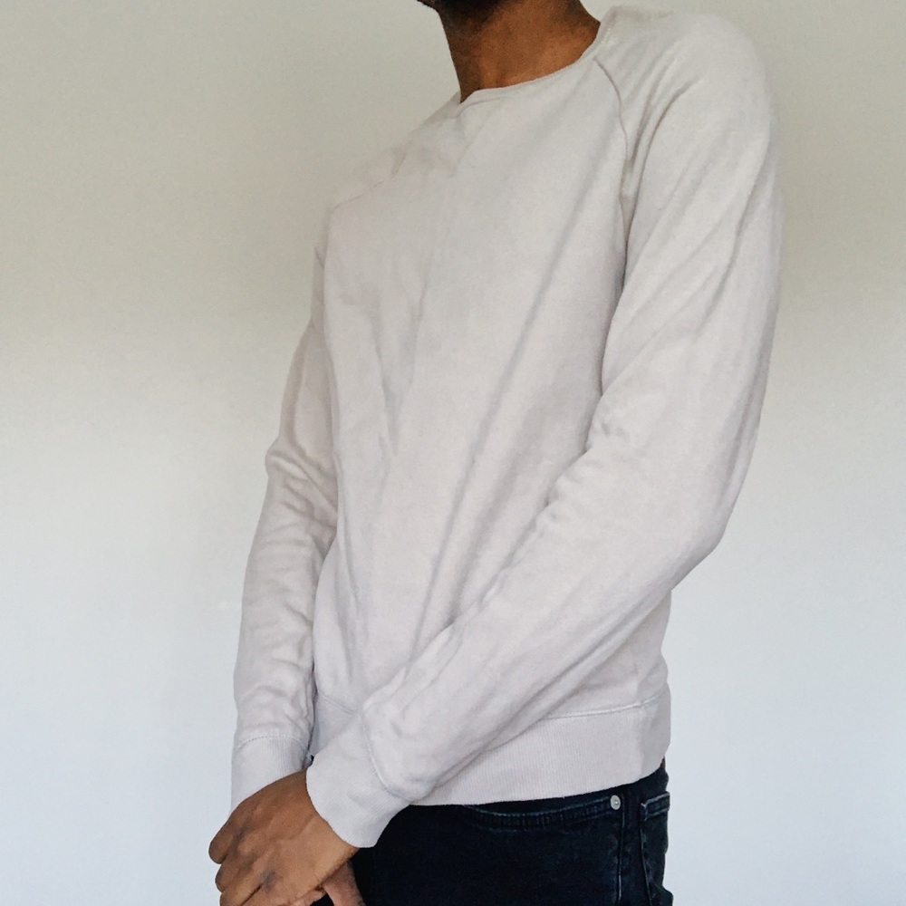 Neutral tan Topman crewneck sweater